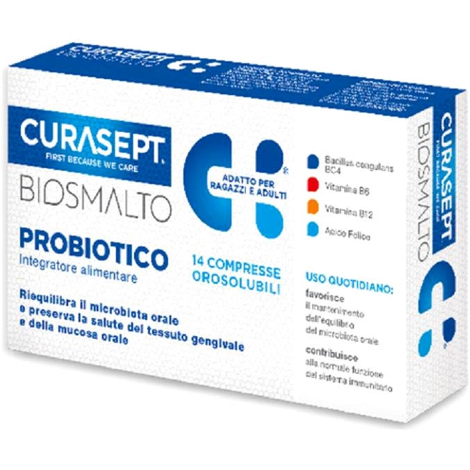 Curasept Biosmalto Probiotique 14 comprimés