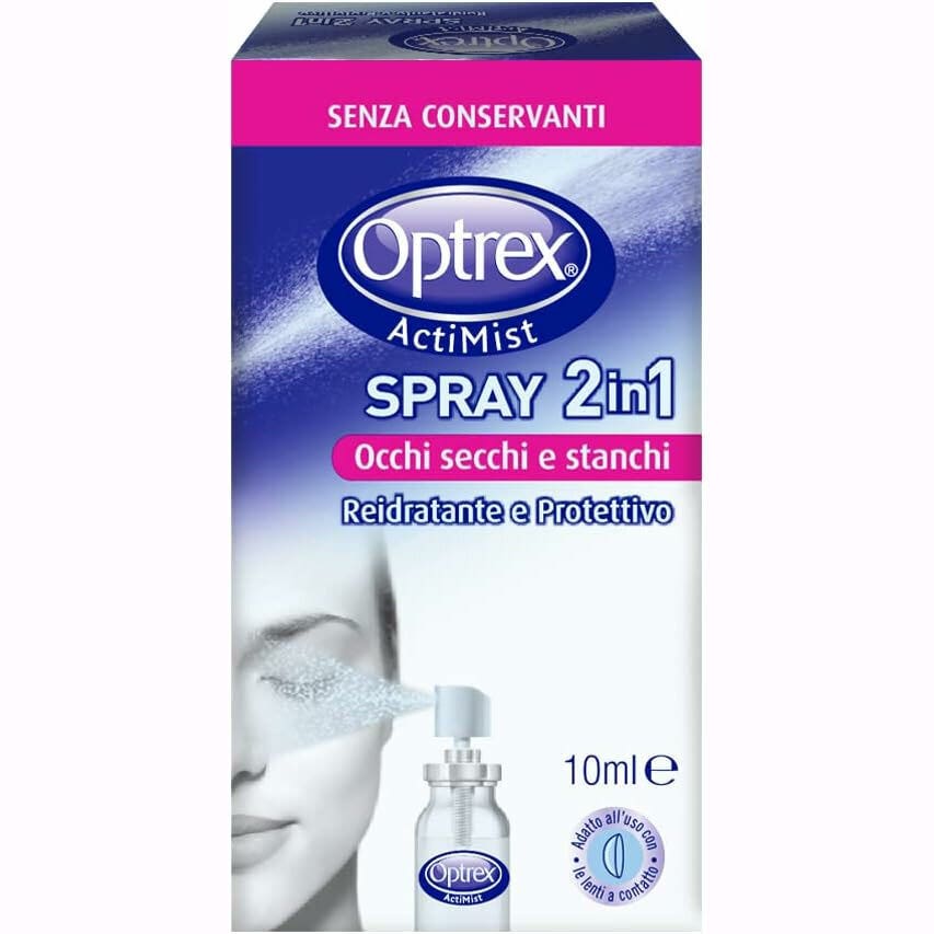 Optrex Actimist Spray pour Yeux Secs et Fatigués 10 ml