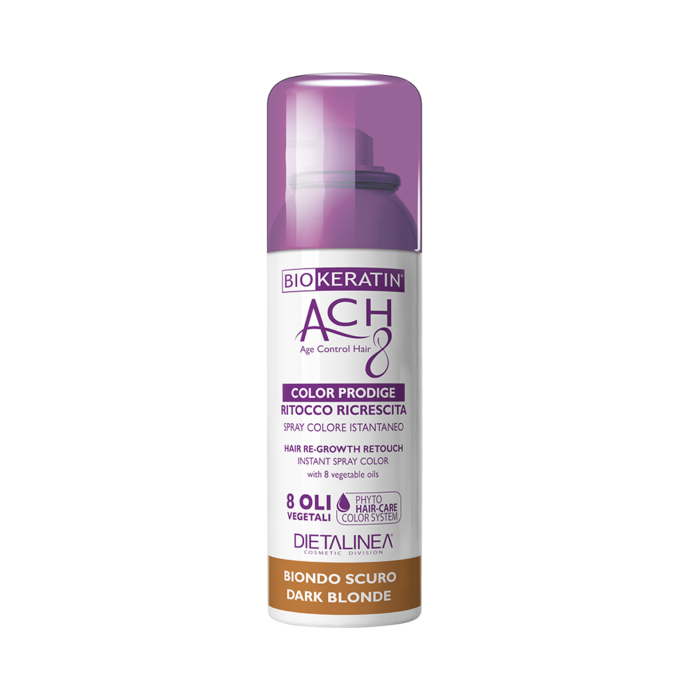 Biokeratin Ach8 Ritocco Ricrescita Spray Biondo Scuro 75ml