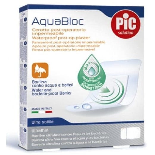 Pic Acquabloc Pansement stérile antibactérien 10 x 25 cm, 1 pièce