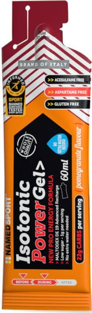 Named Sport Isotonic Power Gel Melograno 60ml