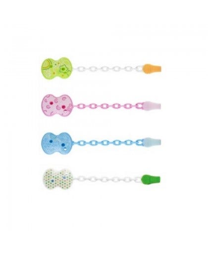 Chicco Clip avec chaîne, couleurs assorties