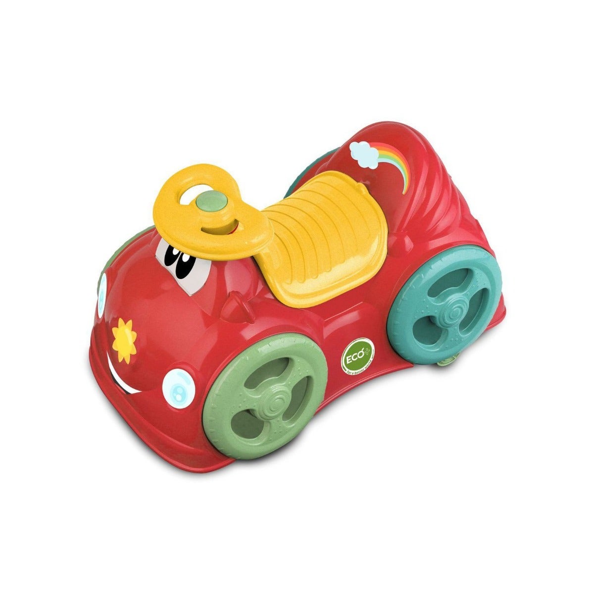Chicco Gioco All Around Eco+ Macchina Cavalcabile Per Bambini 1-3 Anni
