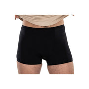 Fluyda Boxer Ligne Basic Culotte Absorbante Noir/Noir Taille M