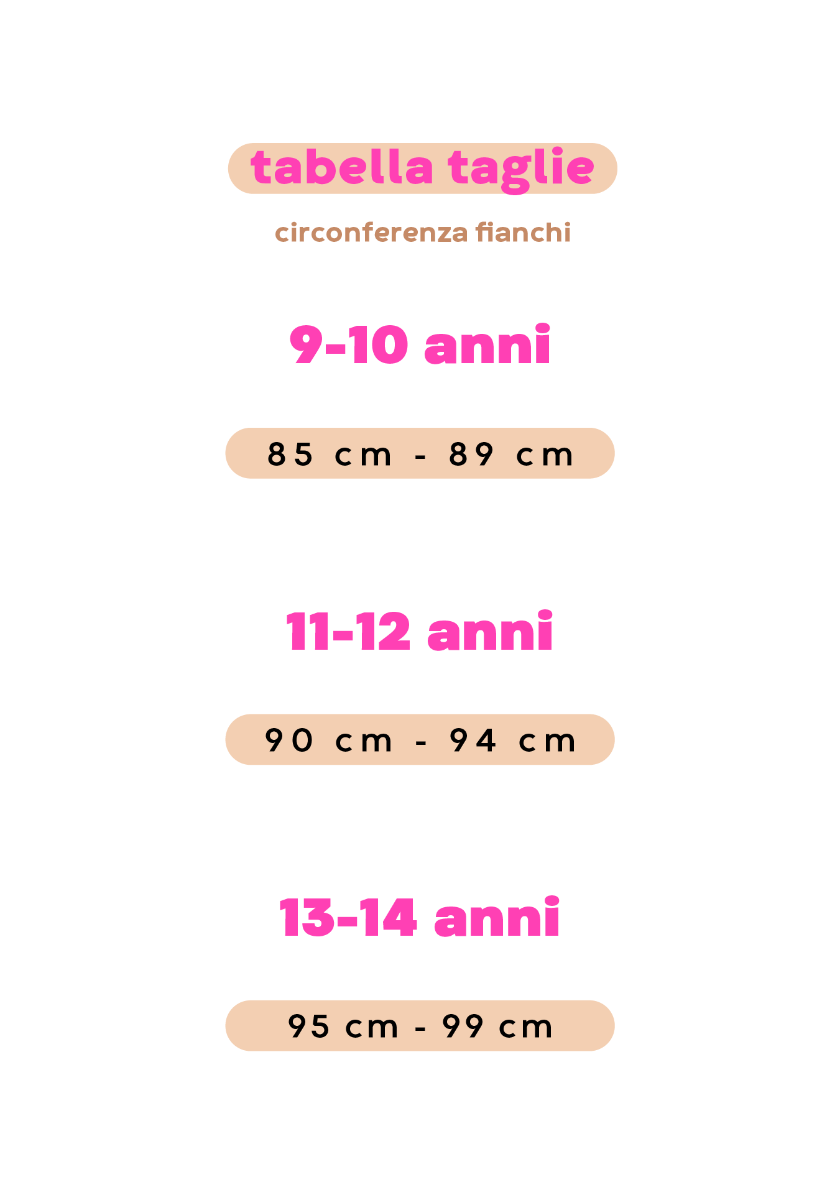 Fluyda Slip Organic Cotton Teen Plus Mutandina Assorbente Nero Taglia 11-12 Anni