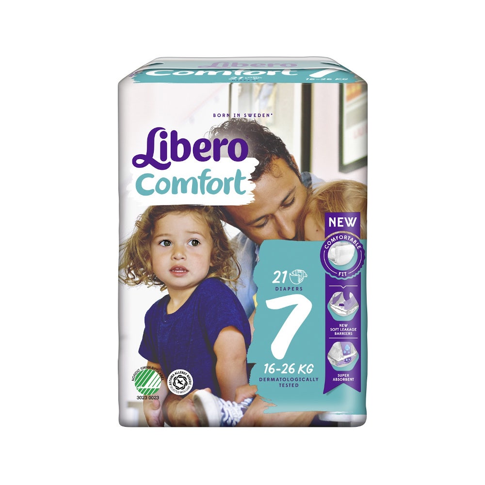 Libero Comfort 7 Couches pour bébé 16-26 kg 21 pièces