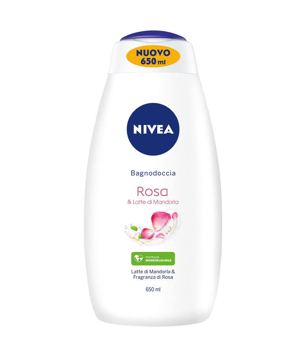 Nivea Gel douche Creme Rose au lait d'amande 650 ml