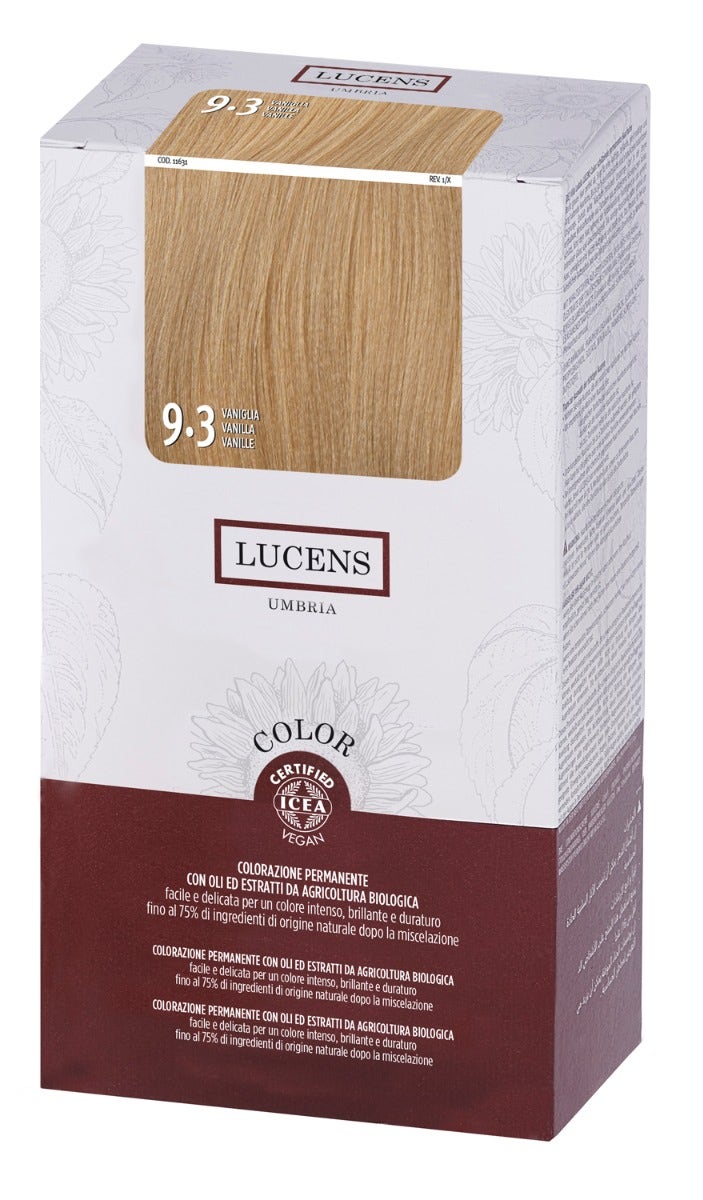 Lucens Umbria Teinture colorée 9.3 Vanille 135 ml