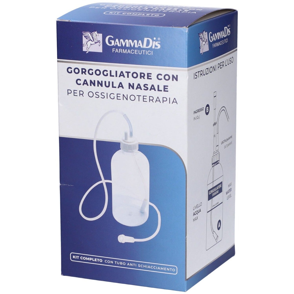 Diffuseur pour oxygénothérapie avec masque et canule nasale