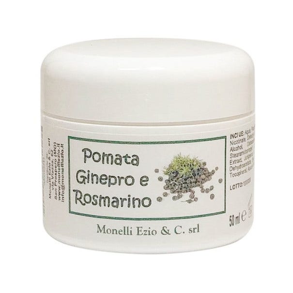 Pommade au genévrier et au romarin 50 ml