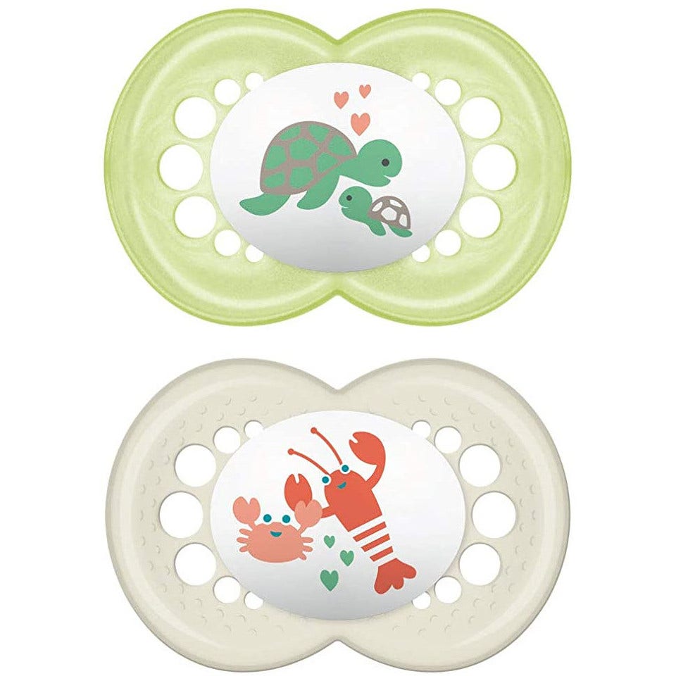 Tétine Mam Original 6M+ en silicone double neutre