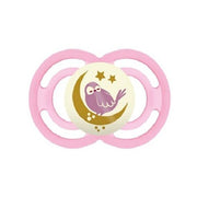 Mam Perfect Night Sucette en silicone pour fille, 1 pièce, 16 mois+