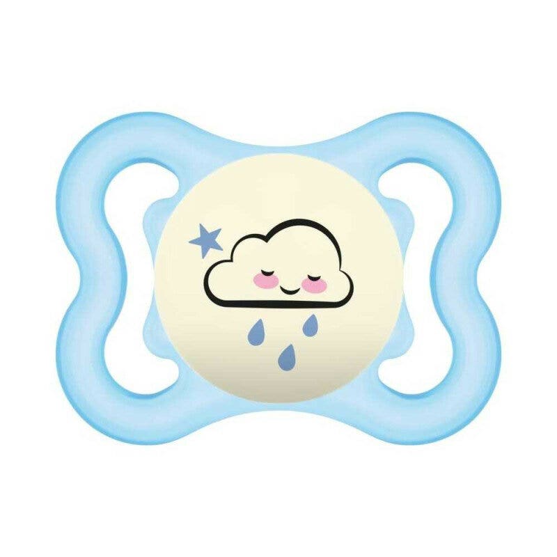 Mam Supreme Night Sucette en silicone pour garçon, 1 pièce, 2-6 mois