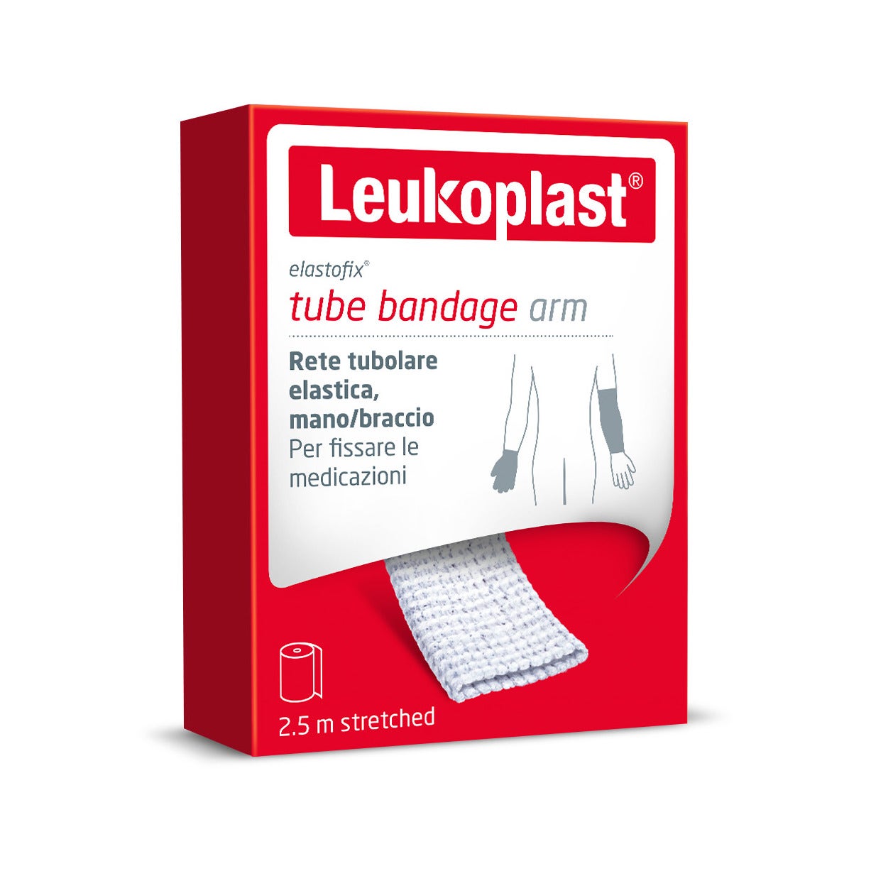 Elastofix Benda Di Fissaggio Elastica Mano/Polso/Braccio 2,5m