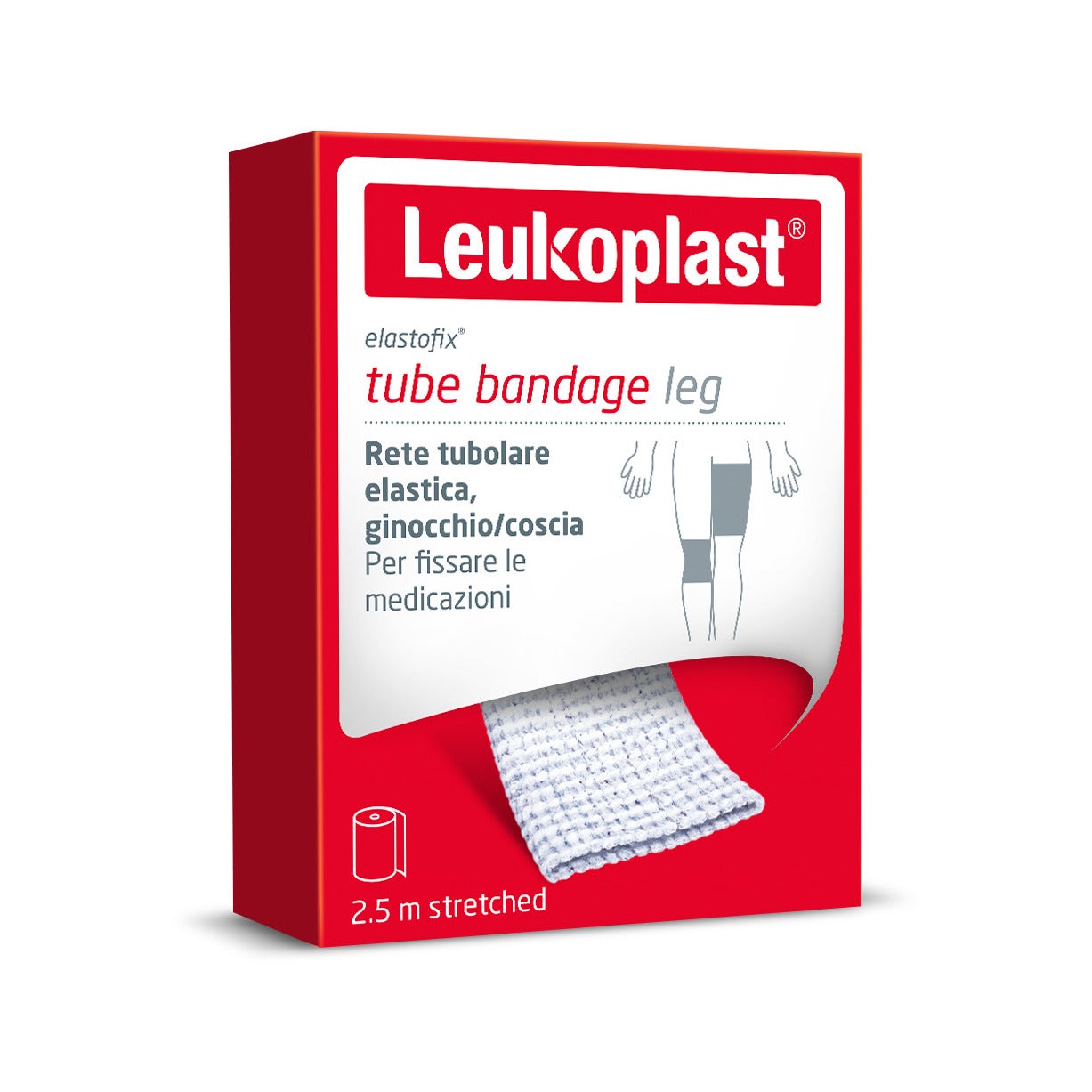 Elastofix Benda Di Fissaggio Ginocchio/Coscia 250cm
