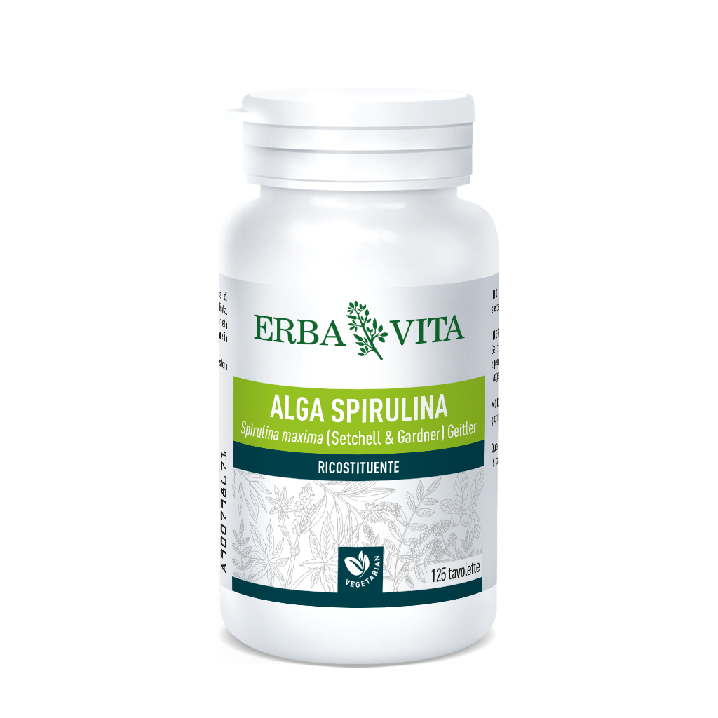 Erba Vita Spiruline 125 comprimés de 400 mg