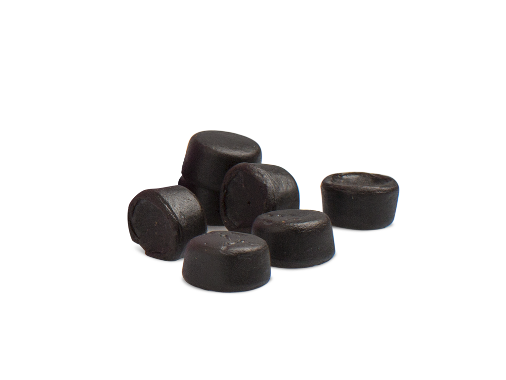 Petits cailloux de réglisse confite aromatisée à l'anis 60 g
