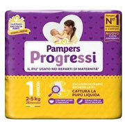 Pampers Progressi New Born Taille 1 (2-5 kg) 28 pièces