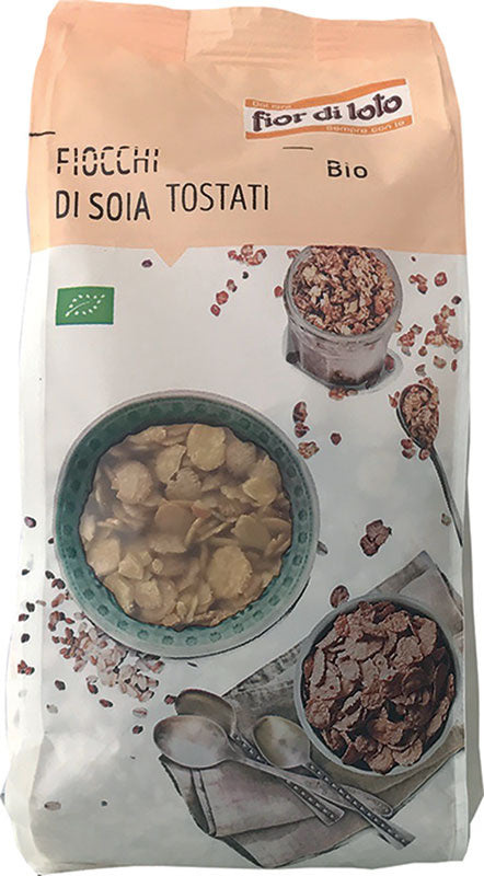 Fiori Di Loto Flocons de soja grillés bio 500 g