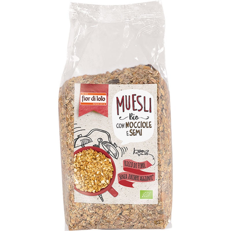 Muesli aux noisettes et aux graines 750 g