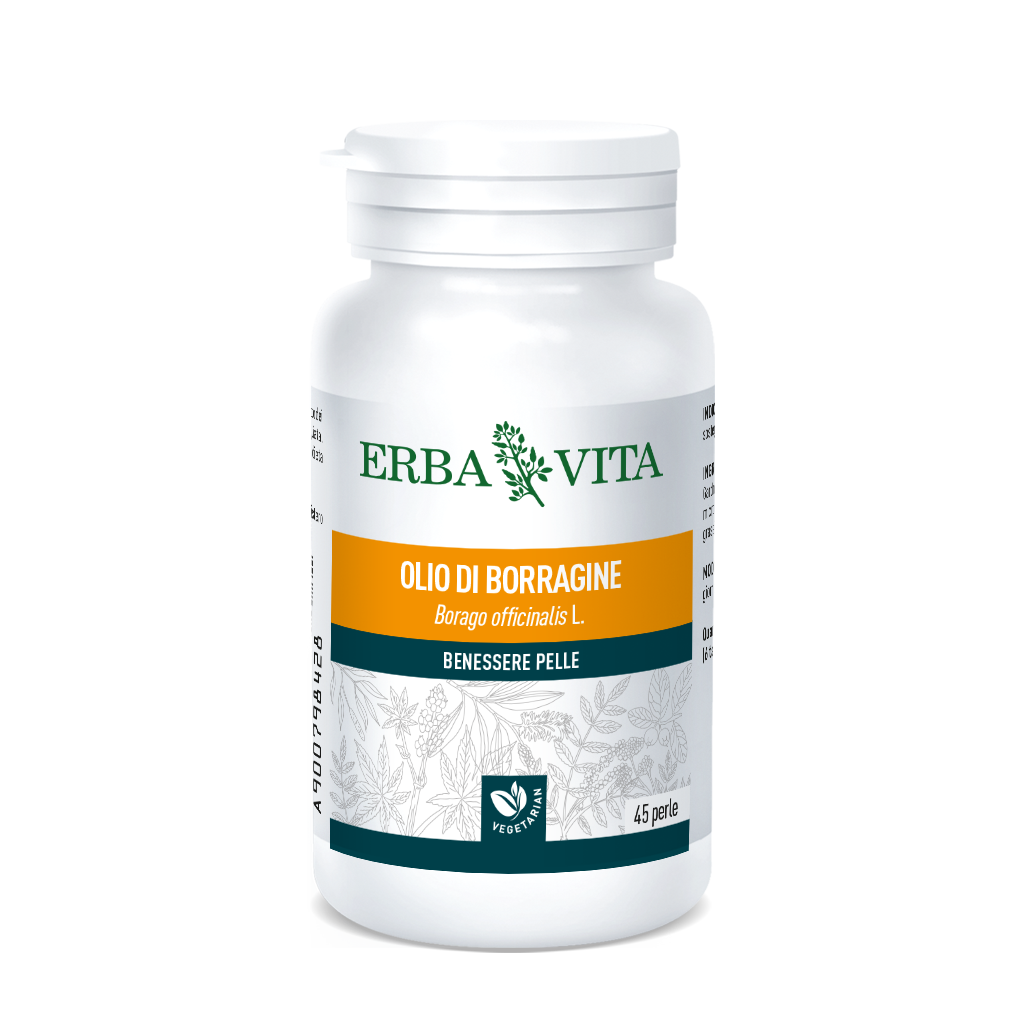 Erba Vita Olio Borragine 45 Perle