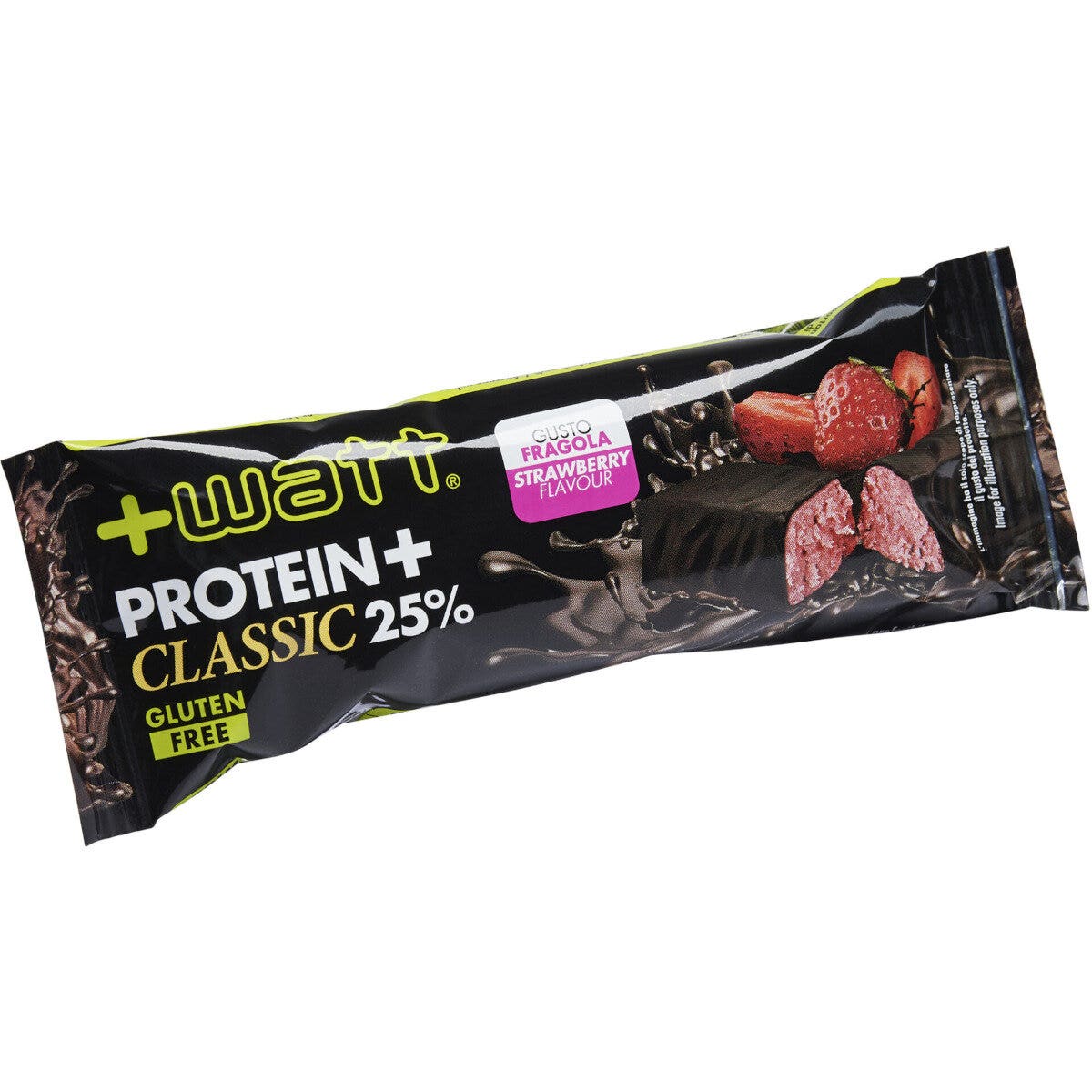 +Watt Protein+ Classic 25% Barretta Proteica Gusto Fragola 40g