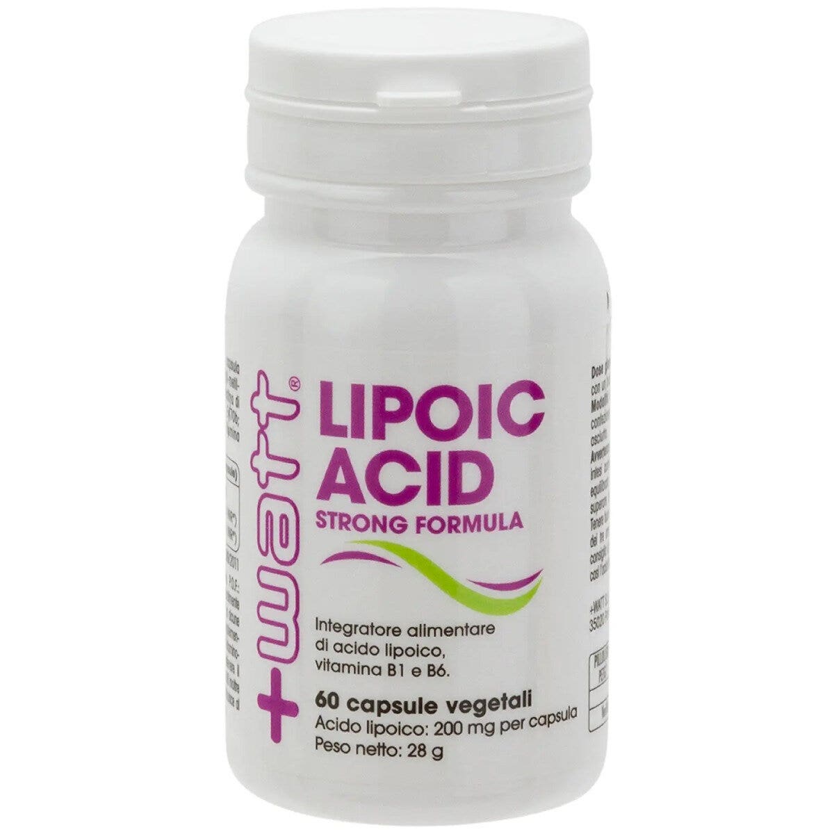 +Watt Lipoic Acid Strong Formula 60 Capsule