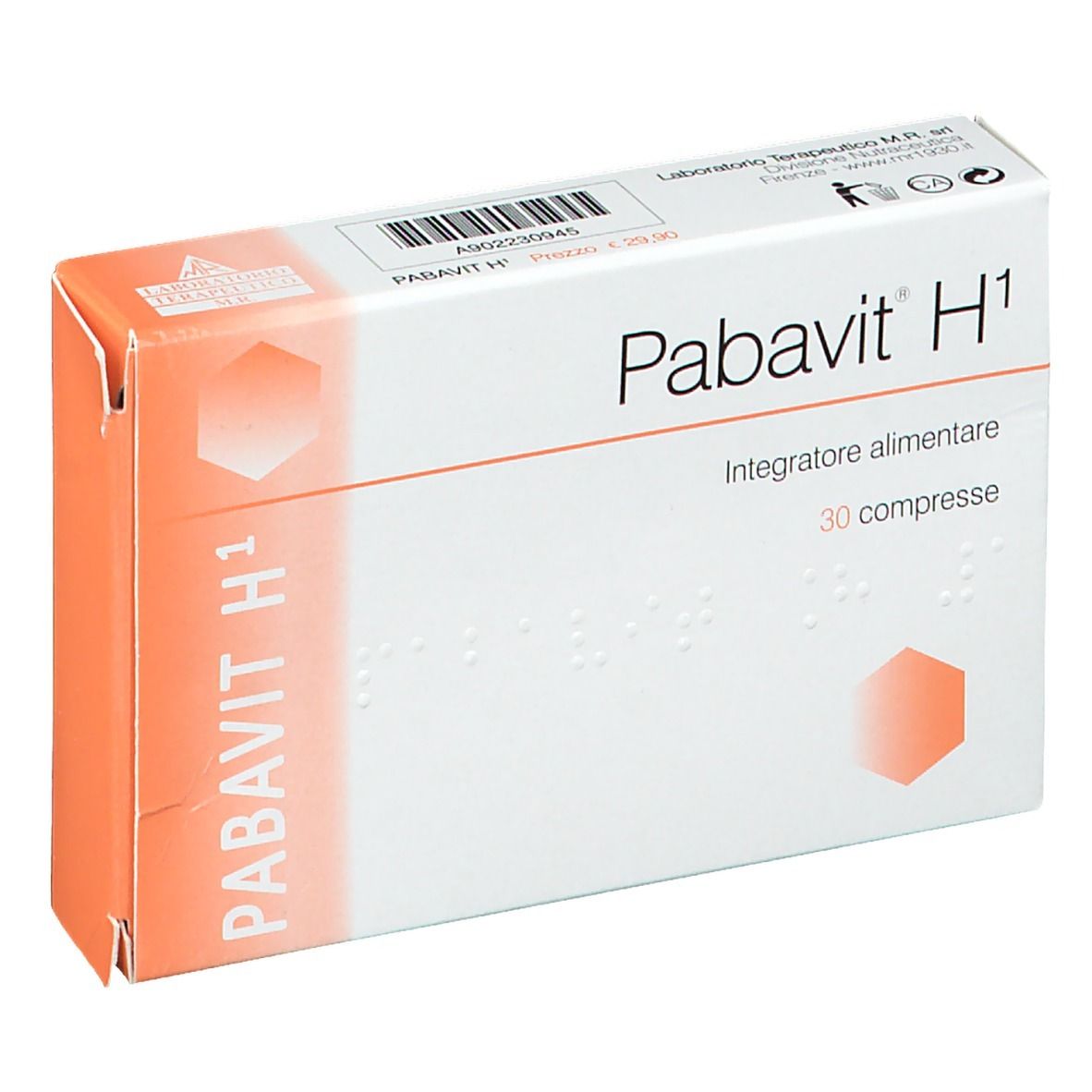 Pabavit H1 30 comprimés