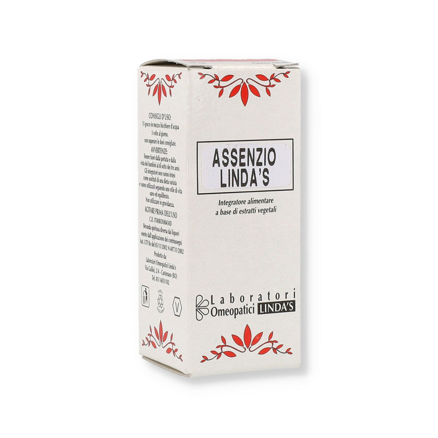 Lindas Absinthe Complément alimentaire Gouttes 30 ml
