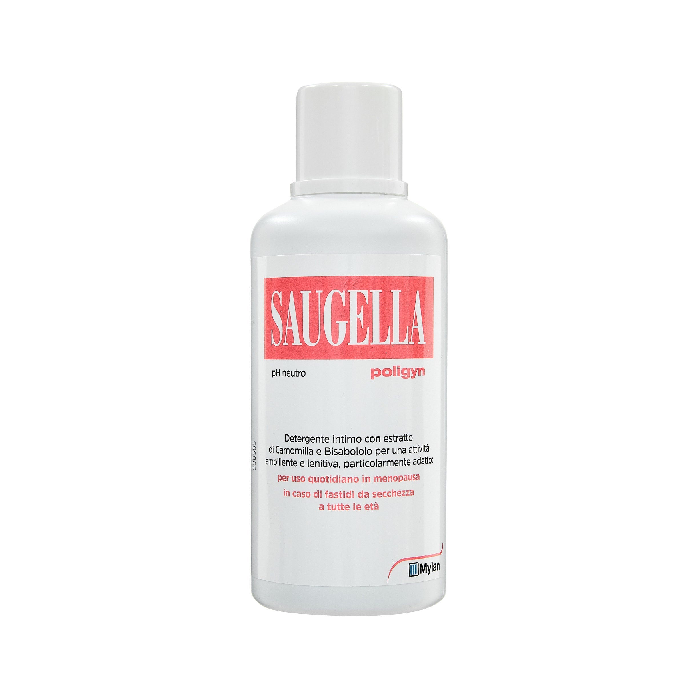 Saugella Poligyn Flacon de 500 ml : Nettoyant intime doux