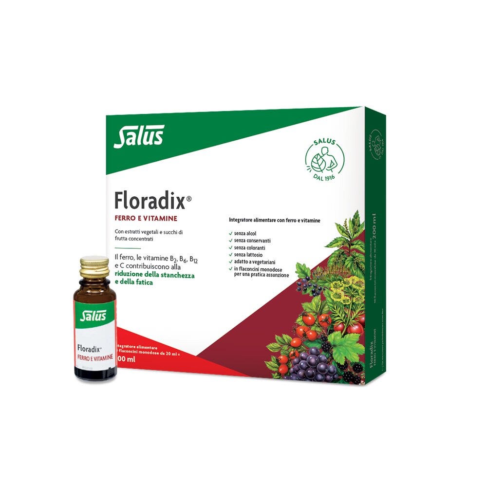 Floradix Monodose 10 Flaconi