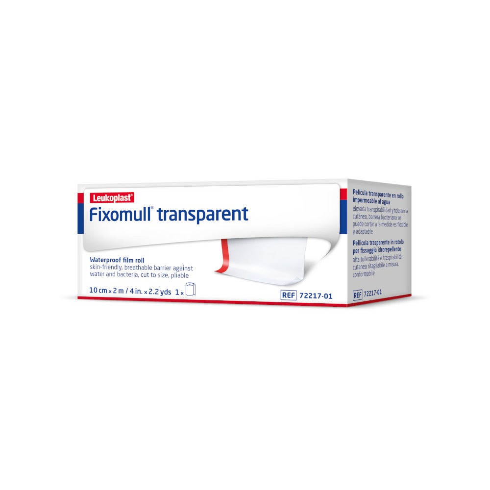 Fixomull Transparent Garza Adesiva 2mx10cm - Impermeabile