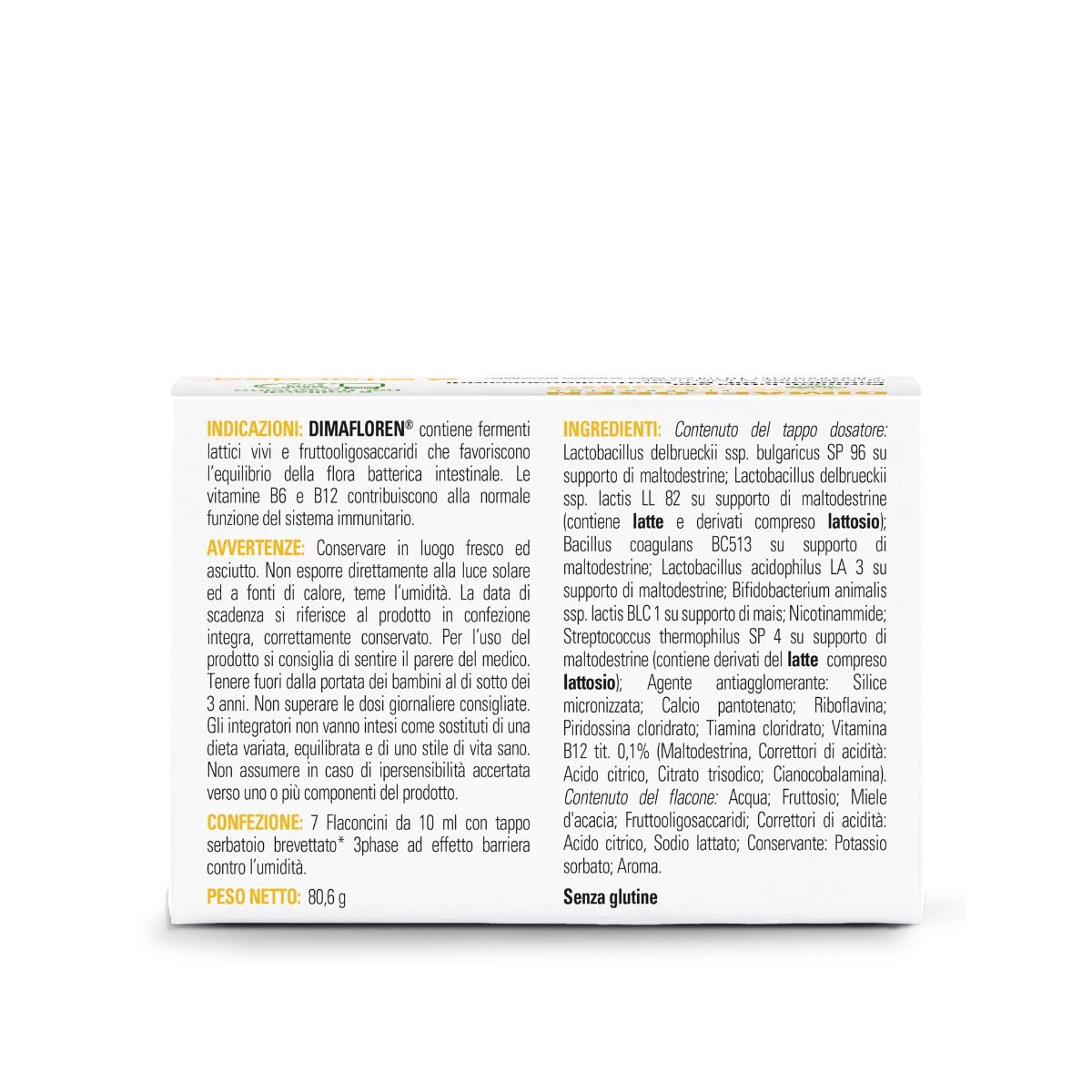 Dimafloren 7 Flaconi Monodose 10ml