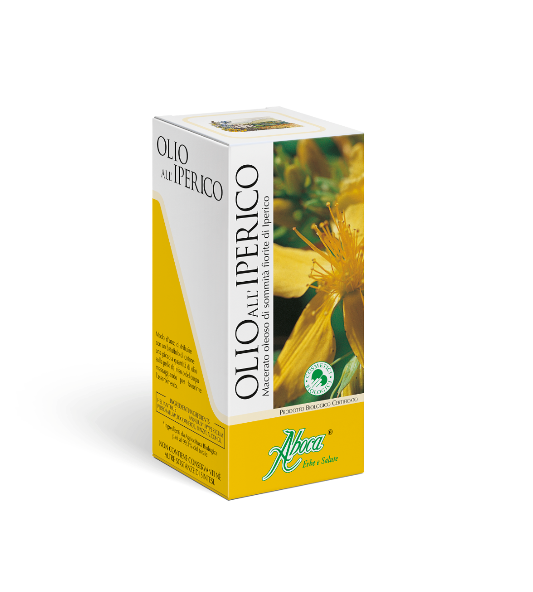 Aboca Huile cosmétique biologique de millepertuis 100 ml