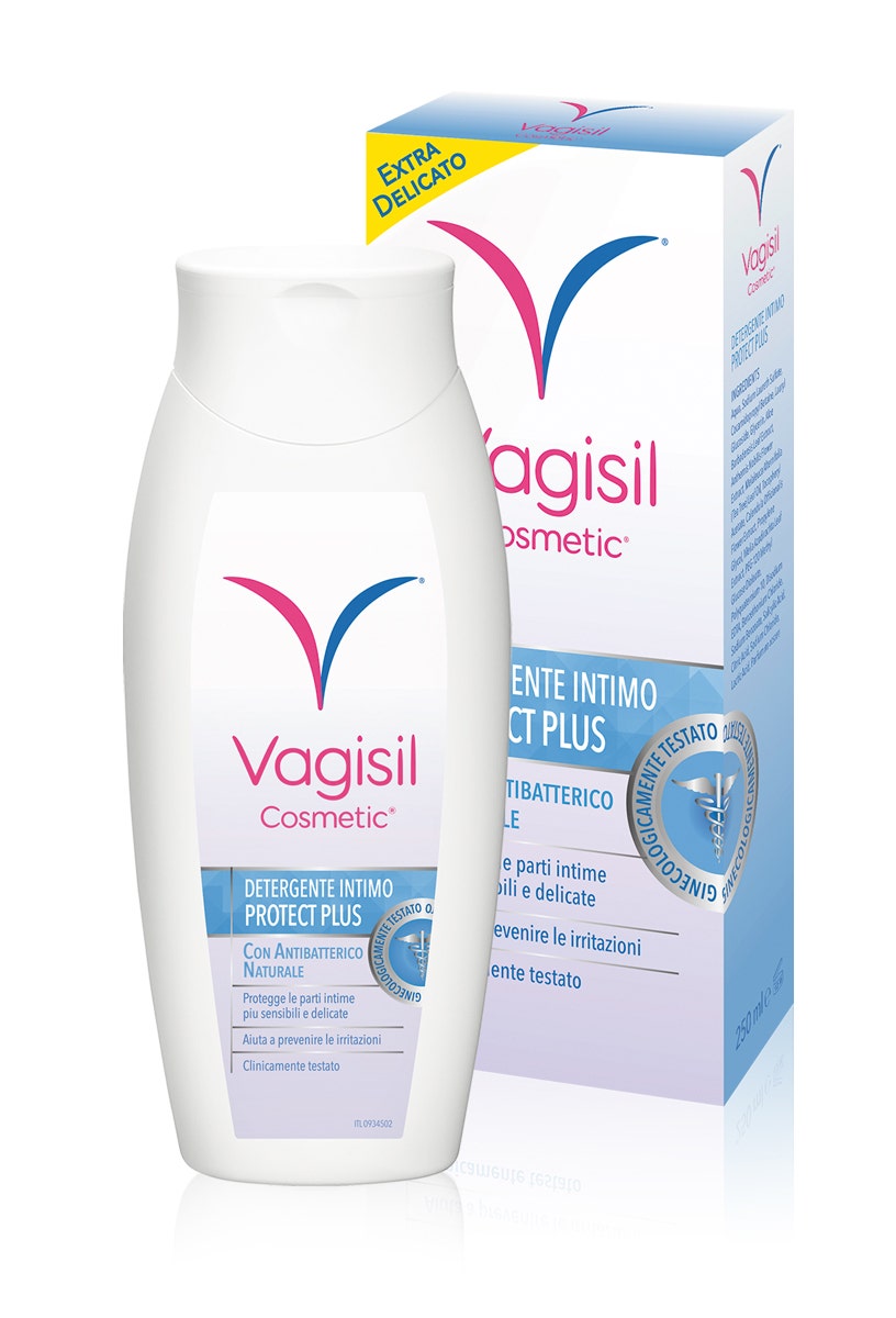 Vagisil Detergente Intimo Antibatterico Protect Plus Per L'Igiene Quotidiana Con Tea Tree Oil 250ml