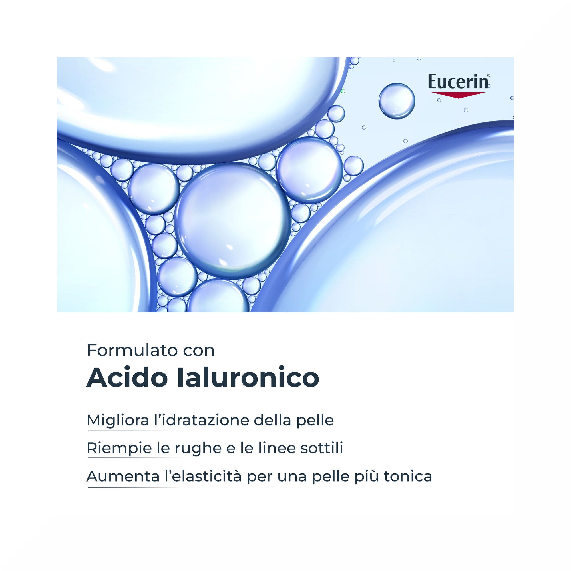 Eucerin Hyaluron-Filler Giorno crema antirughe Pelle Secca 50 ml