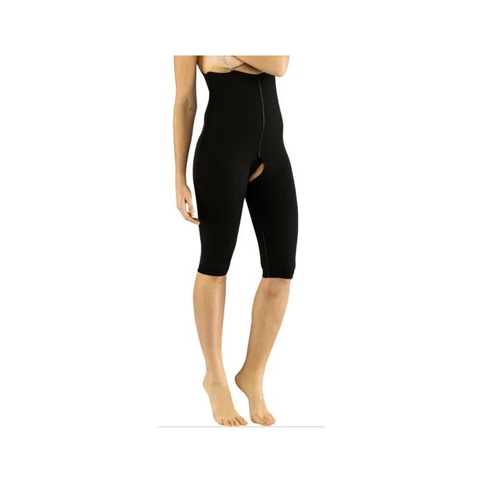 Pavis Salopette Liposuccion Courte Noir Réf. 373