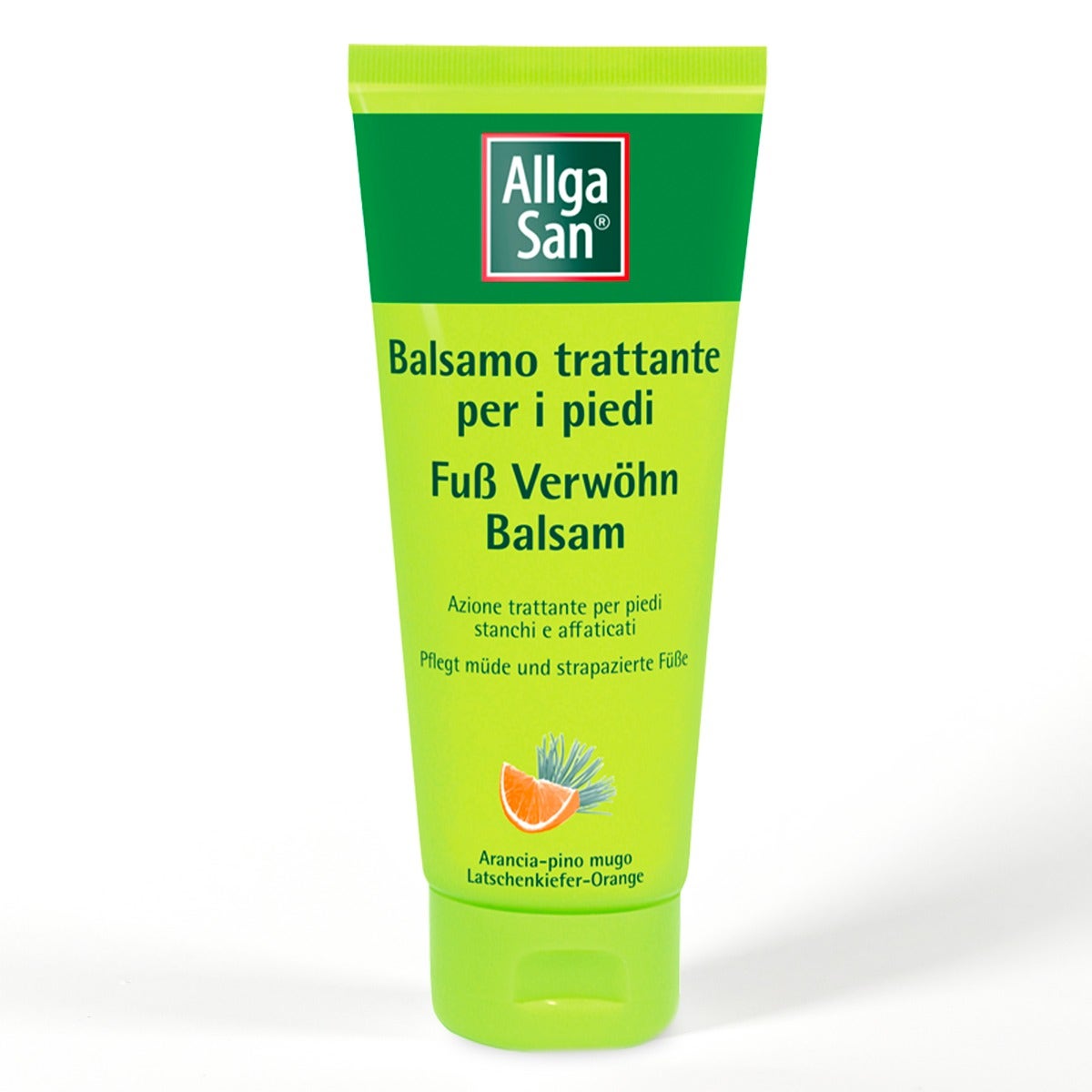 AllgaSan Balsamo Crema Al Pino Mugo E Arancia Per Piedi Secchi 100ml