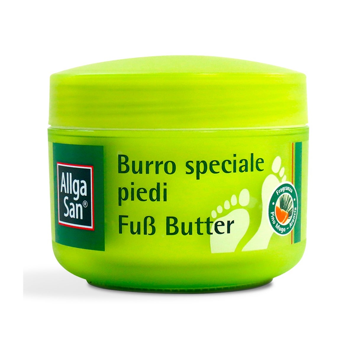 AllgaSan Beurre Spécial au Beurre de Karité pour Pieds Secs 200 ml