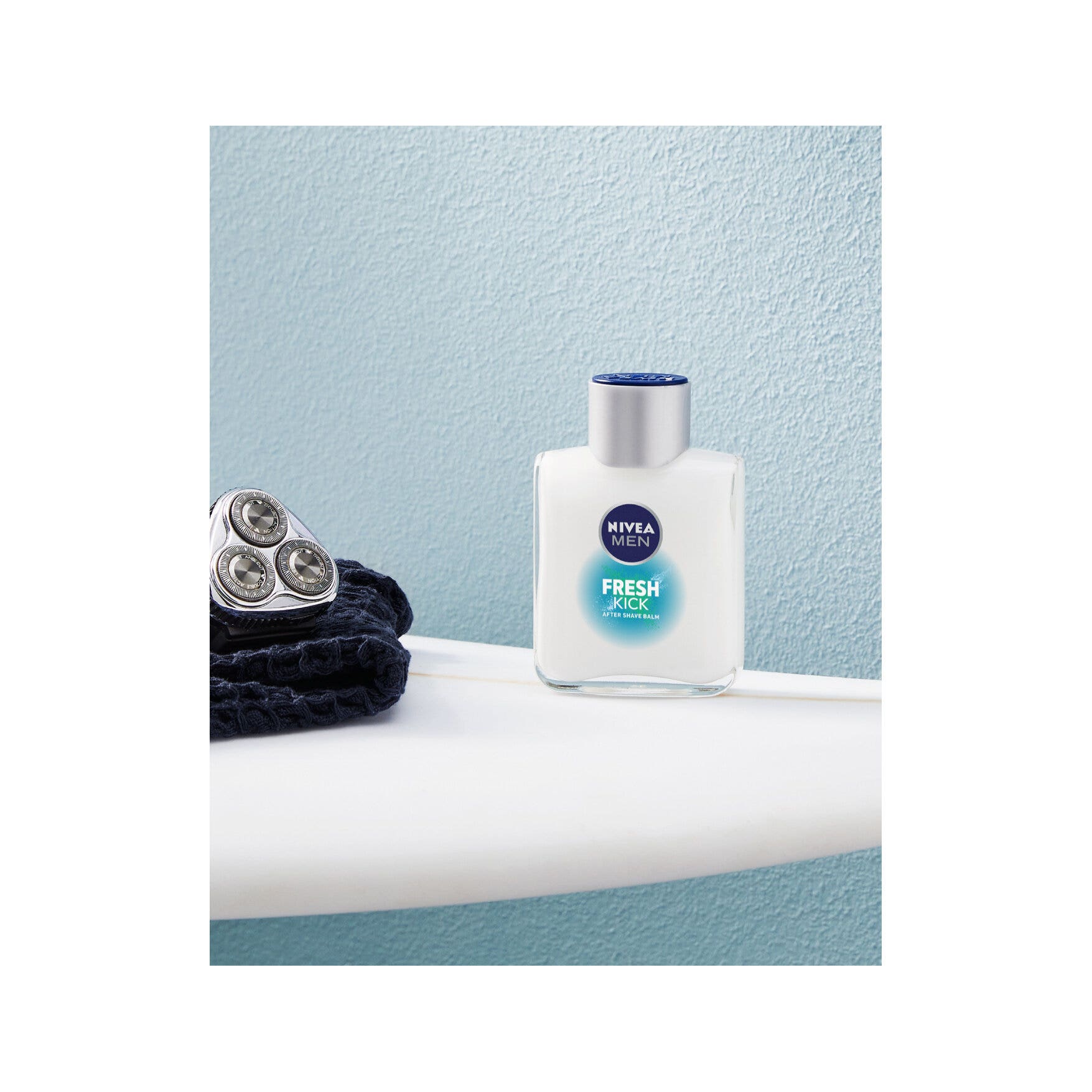 Nivea Men Fresh Kick Balsamo Dopobarba Con Menta E Acqua Di Cactus Rinfrescante 100ml