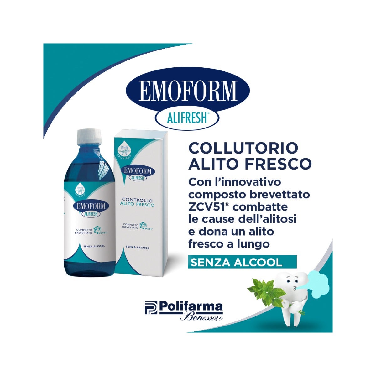 Emoform Alifresh Collutorio 300ml