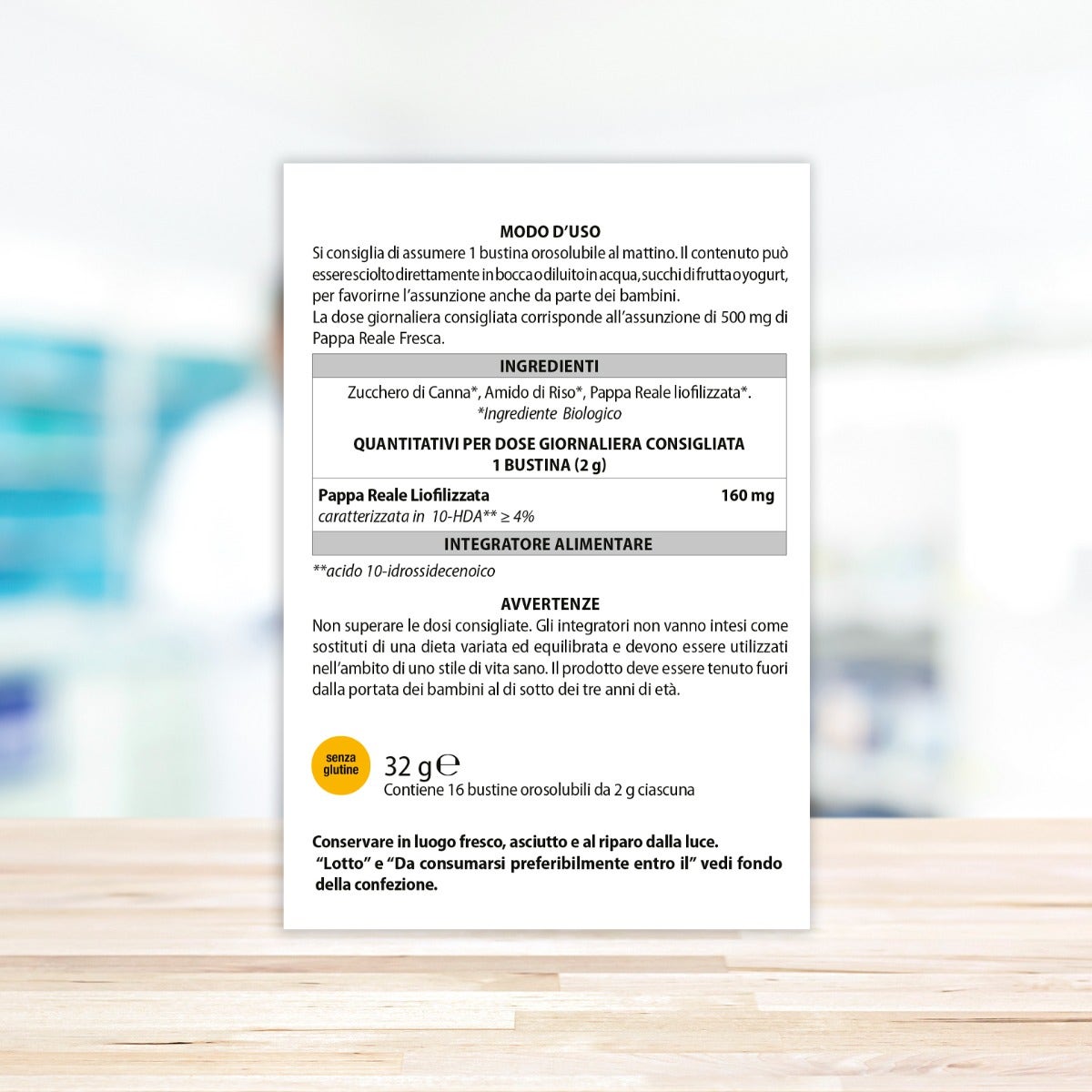 Aboca Royal Gelly Bio 16 Bustine Orosolubili