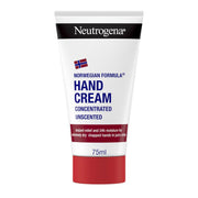Neutrogena Crème pour les mains sans parfum, formule norvégienne, hydratation intense, adaptée aux mains sèches, 75 ml