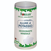 Forsan Cristallo Allume Di Potassio Deodorante Minerale Corpo 120g