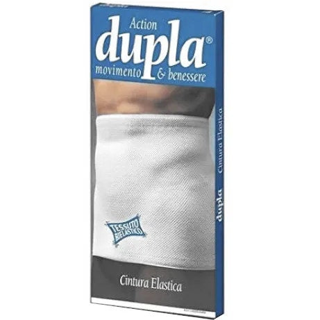 Genouillère double élastique blanche taille M