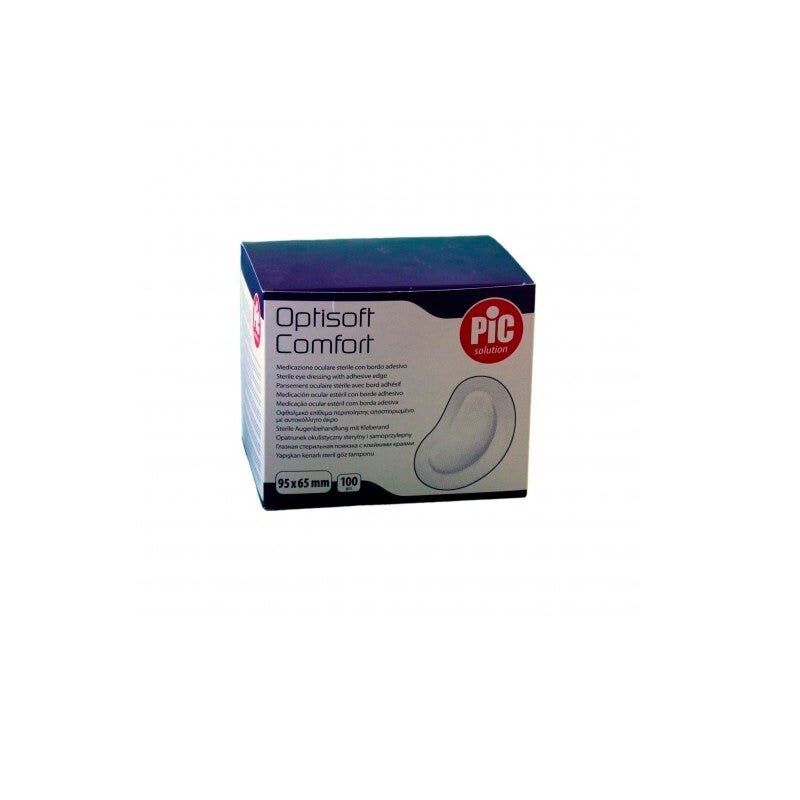 Pic Optisoft Comfort Medicazione Oculare Sterile 95x65mm 100 Pezzi