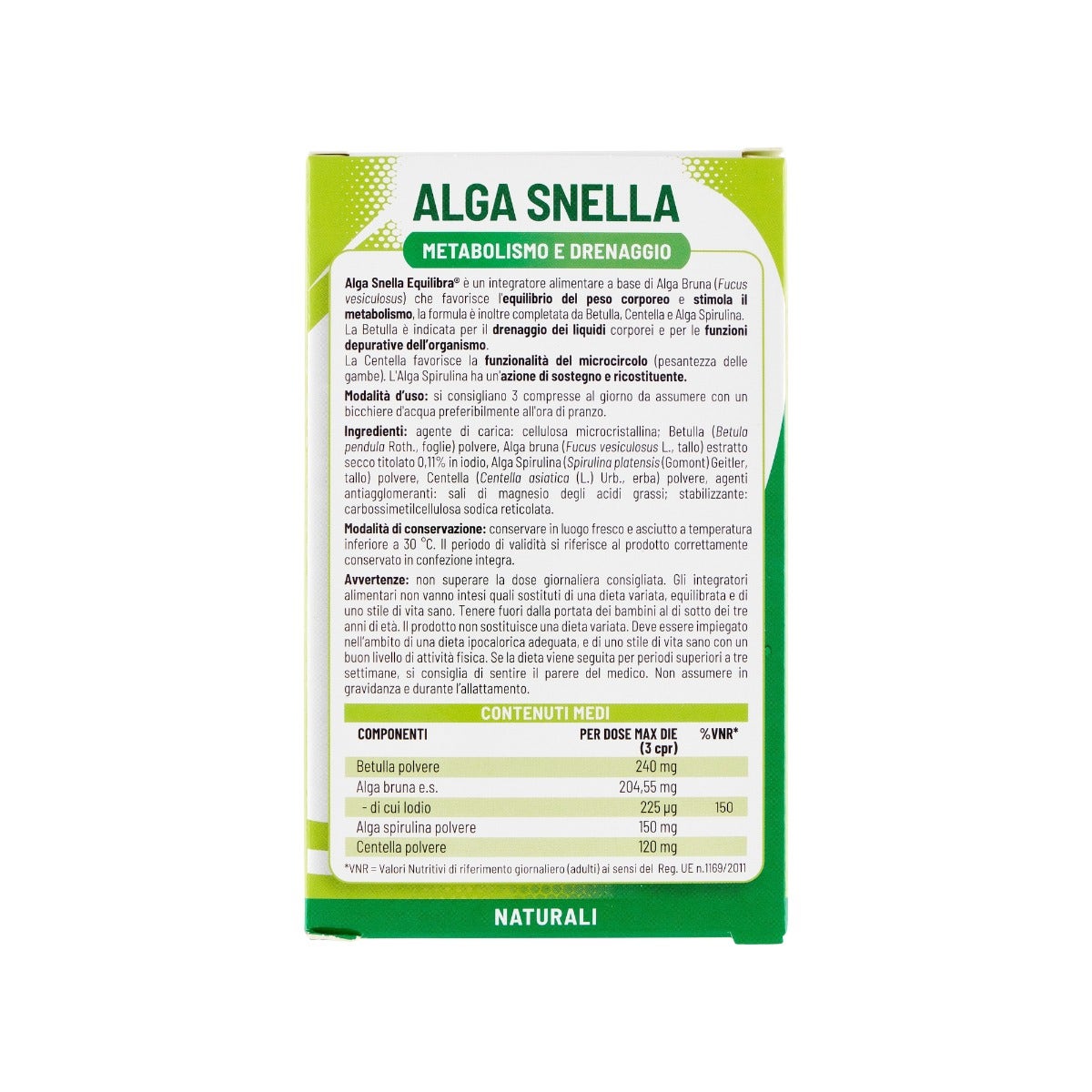 Equilibra Alga Snella 75 Compresse