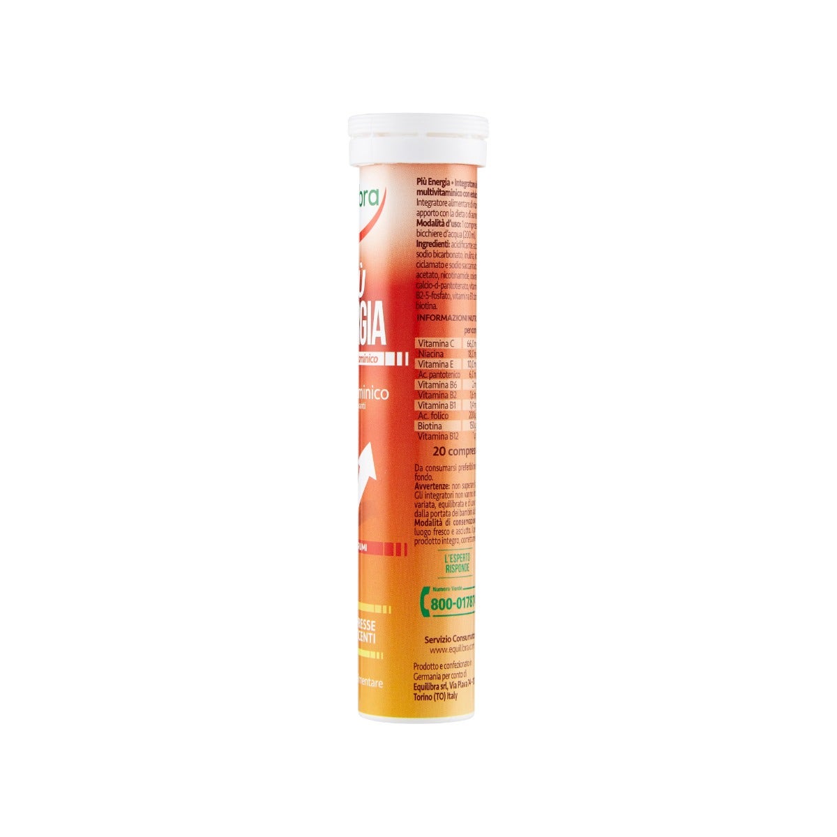 Equilibra Più Energia Gusto Agrumi 20 Compresse Effervescenti