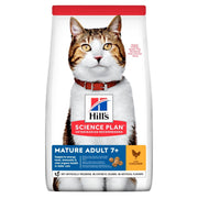 Hill's Science Plan Mature Adult 7+ Crocchette Pollo Per Gatti Sacco 300g
