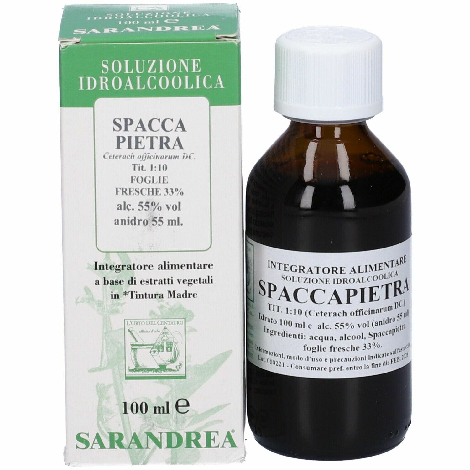 Sarandrea Alnus Incana Extrait de bourgeons 100 ml